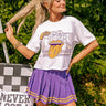 The Stones Go Tigers Graphic Crop Tee Image - 1