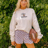 LSU Tigers Embroidered Sweatshirt Image - 1