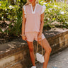 Casual Comforts Shift Top in Pink Image - 1