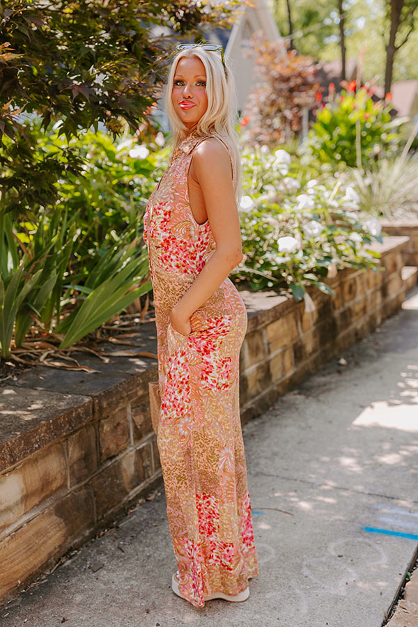 Flirtatious Flair Wide Leg Jumpsuit Image - 5