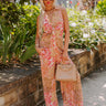 Flirtatious Flair Wide Leg Jumpsuit Image - 1