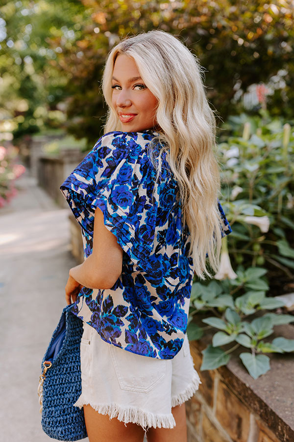 Sweet Aroma Floral Top Image - 2