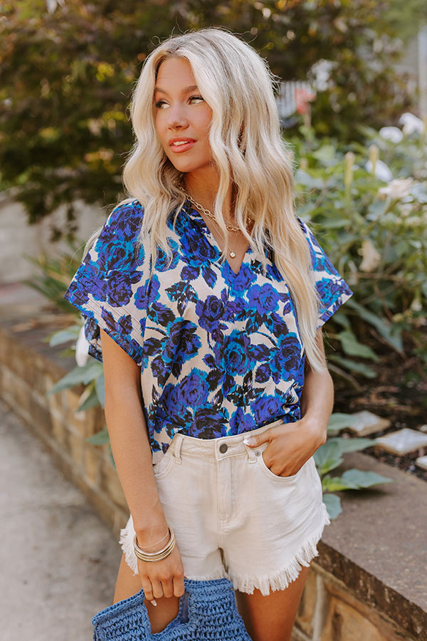 Sweet Aroma Floral Top Image - 1