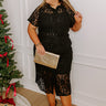 For The Love Of Lace Button Down Midi Curves Image - 1