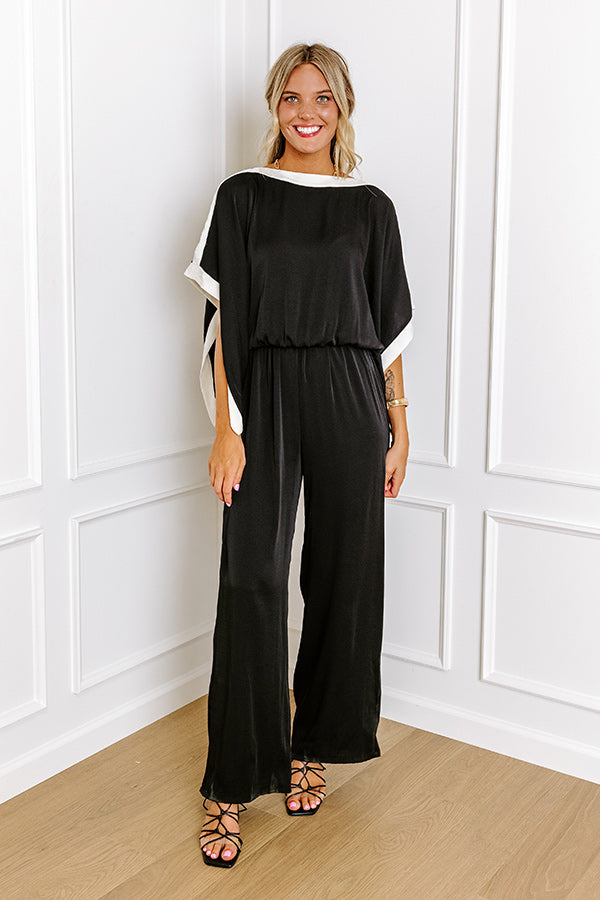 Brooklyn Babe Jumpsuit in Black Image - 3