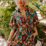 Happy Hour Charm Floral Mini Dress Image - 1