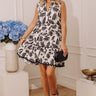 Wildflower Moment Mini Dress in Black Image - 1
