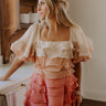 Love Song Tiered Mini Dress in Pink Image - 1