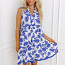 Wildflower Moment Mini Dress in Royal Blue Image - 1