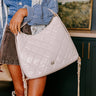 Central Avenue Faux Leather Tote In Ivory Image - 1