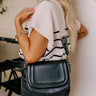 Fashion Diary Faux Leather Purse In Black Image - 1