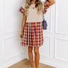 Plaid Pursuit Mini Dress Image - 1