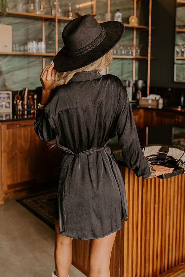 Runway Revelry Romper in Black Image - 5