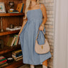 Chic Stroll Denim Midi Curves Image - 1