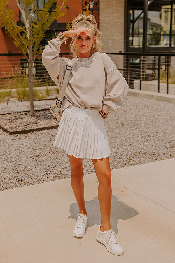 Subtle Charm Vintage Wash Sweatshirt Image - 2
