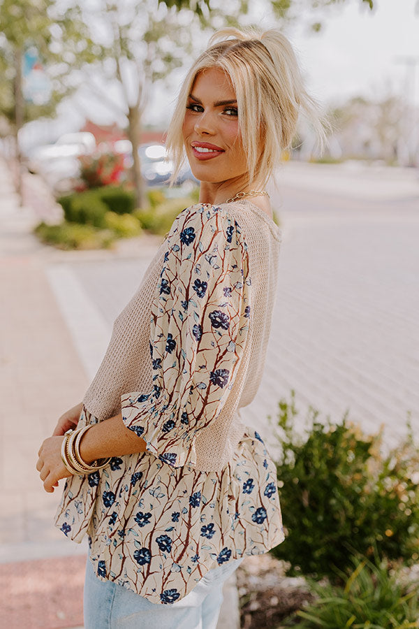 Sweet Melody Knit Top Curves Image - 2