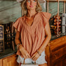 Graceful Moment Pleated Top Image - 1