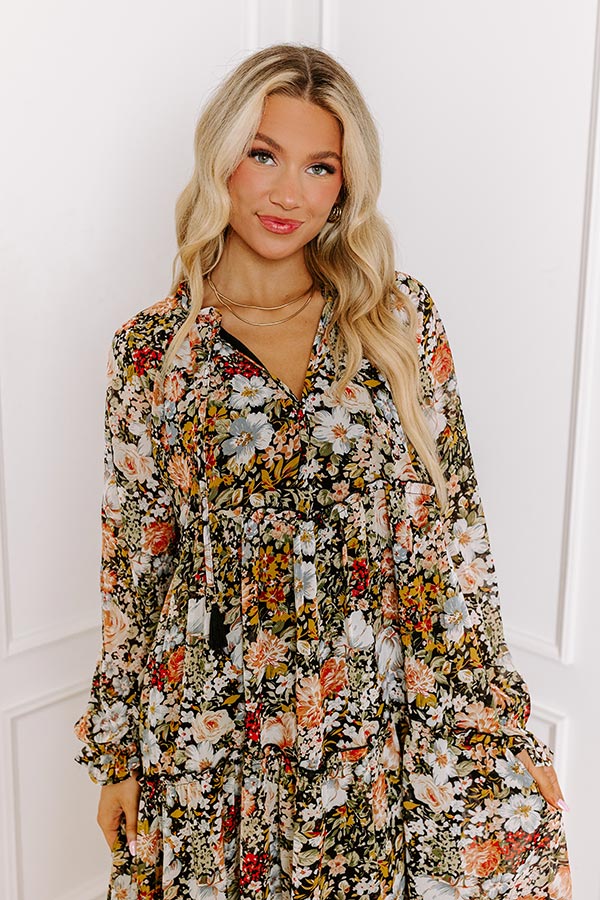 Feeling Romantic Floral Midi Image - 2