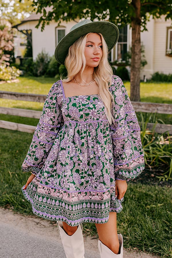 Sweet Dreams Floral Babydoll Dress Image - 2