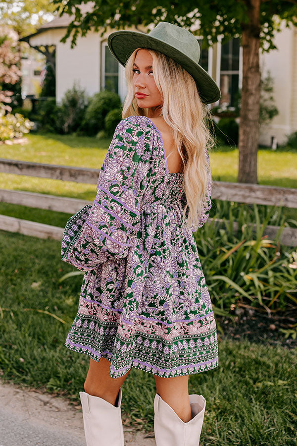 Sweet Dreams Floral Babydoll Dress Image - 3