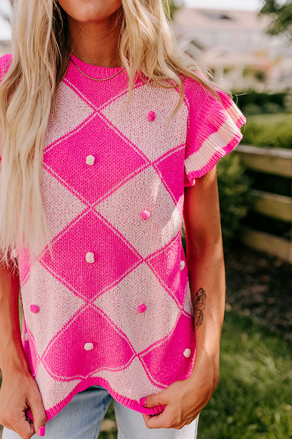 Country Club Ready Knit Sweater Top Image - 2