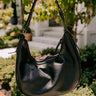 Block Party Ready Faux Leather Purse in Black Image - 1