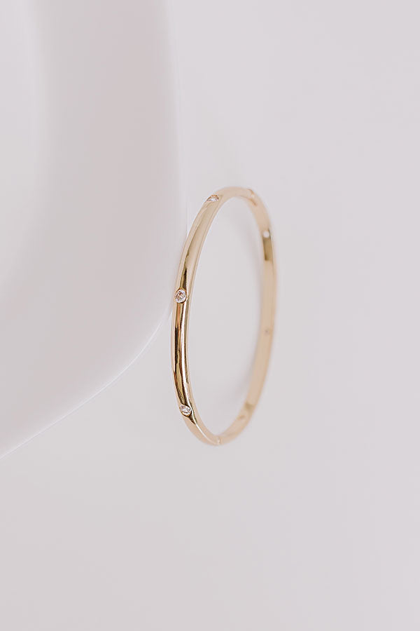 Golden Dream Bangle Bracelet Image - 2