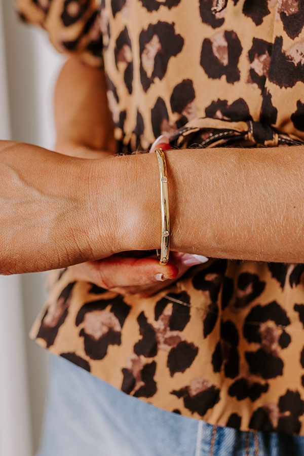 Golden Dream Bangle Bracelet Image - 1
