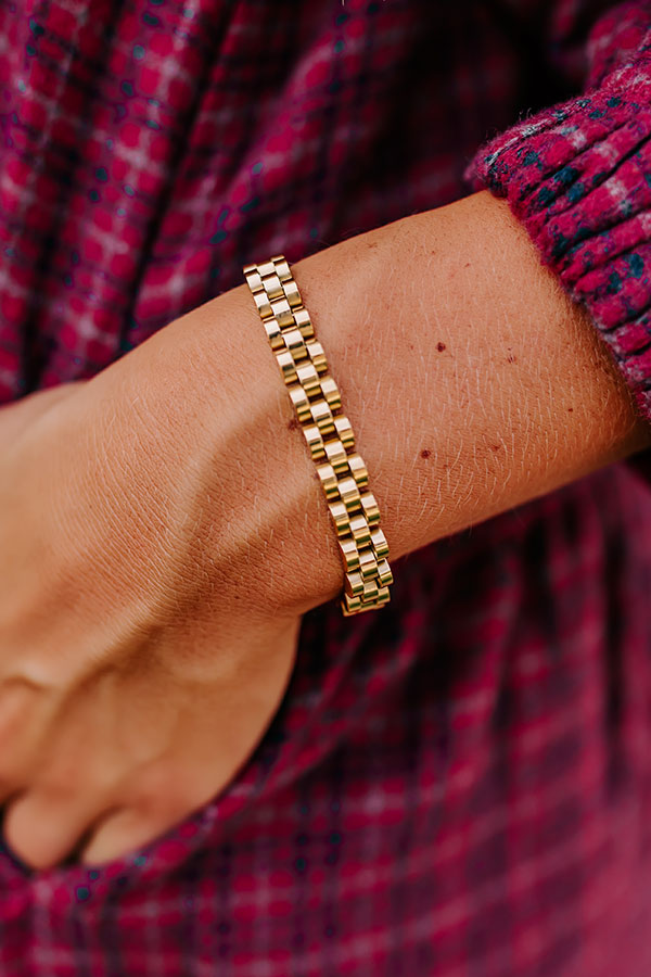 Social Hour Watchband Bracelet Image - 3