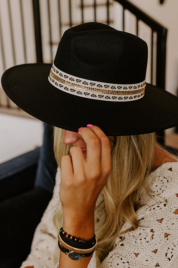 Vermont Bound Felt Fedora in Black Image - 2