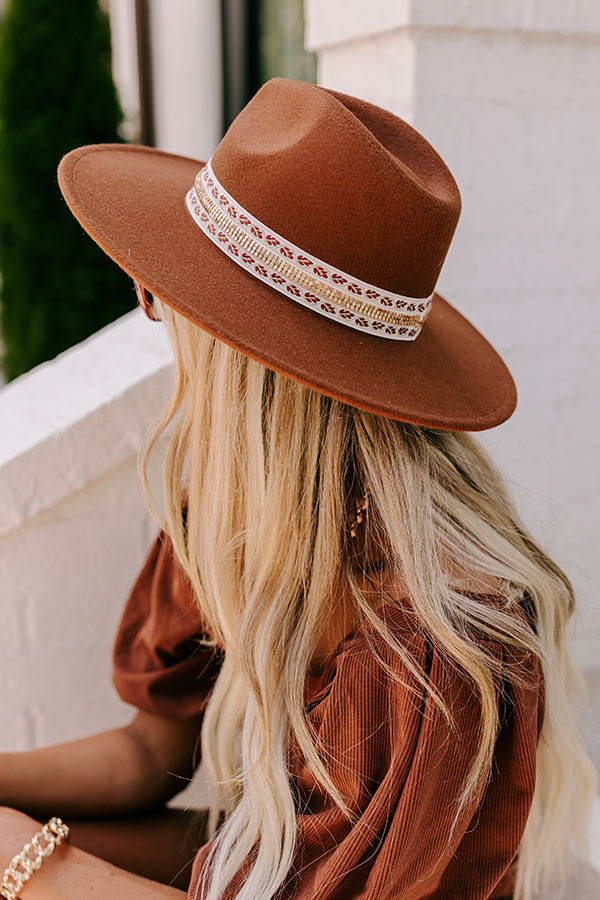 Vermont Bound Felt Fedora in Chocolate