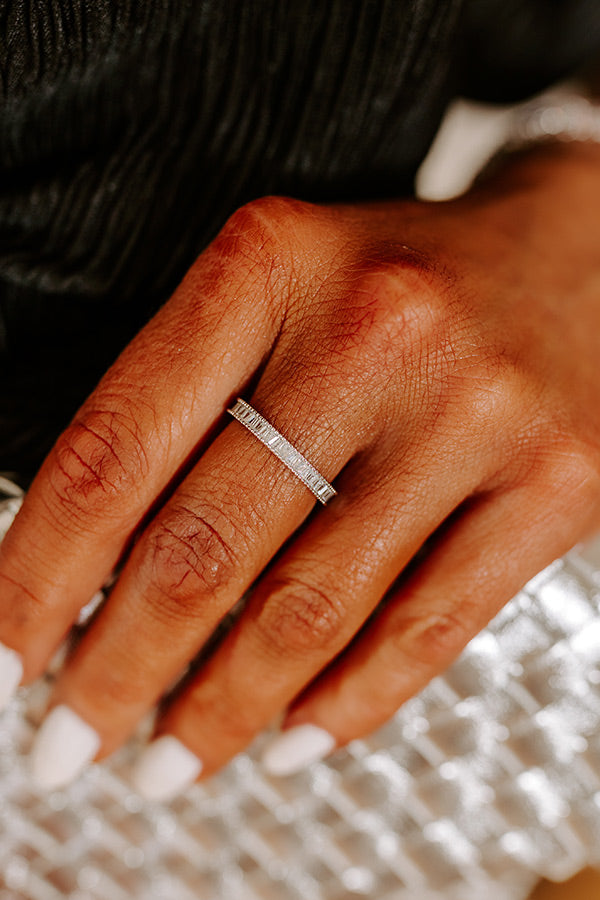 City Lights And Sights Cubic Zirconia Ring in Silver Image - 2
