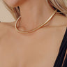Cue The Chic Necklace in Gold Image - 1