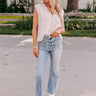 RISEN Eloise High Waist Ankle Flare Image - 1