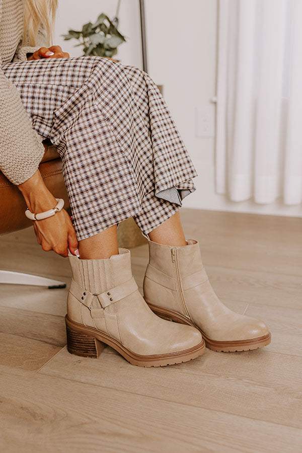 The Sloane Faux Leather Bootie Image - 3