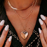 Cherished Love Layered Necklace in Gold Image - 1