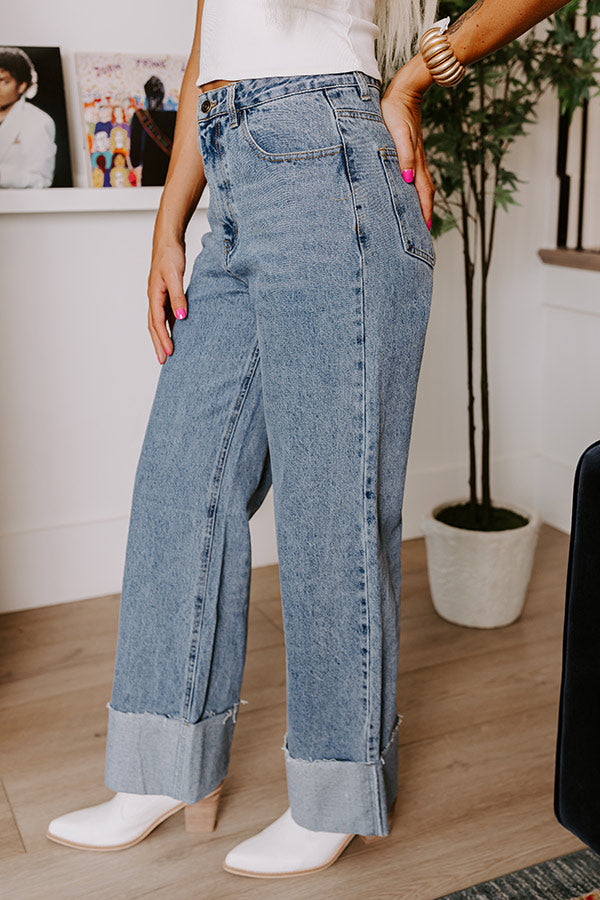 The Penelope High Waist Wide Leg Jean Image - 2