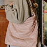 Girls Getaway Faux Leather Tote In Dusty Purple Image - 1