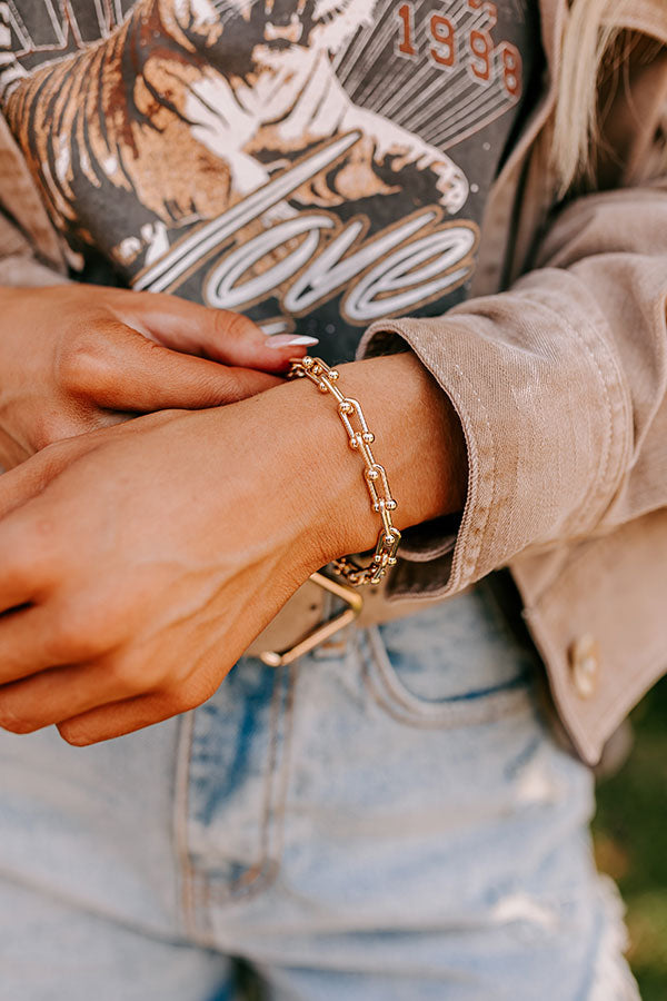 Glamour Girl Link Bracelet Image - 1