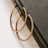 Paris Nights Hoop Earrings Image - 1