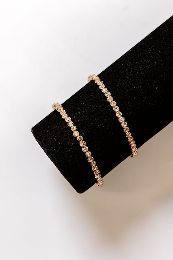Paris Nights Hoop Earrings Image - 3