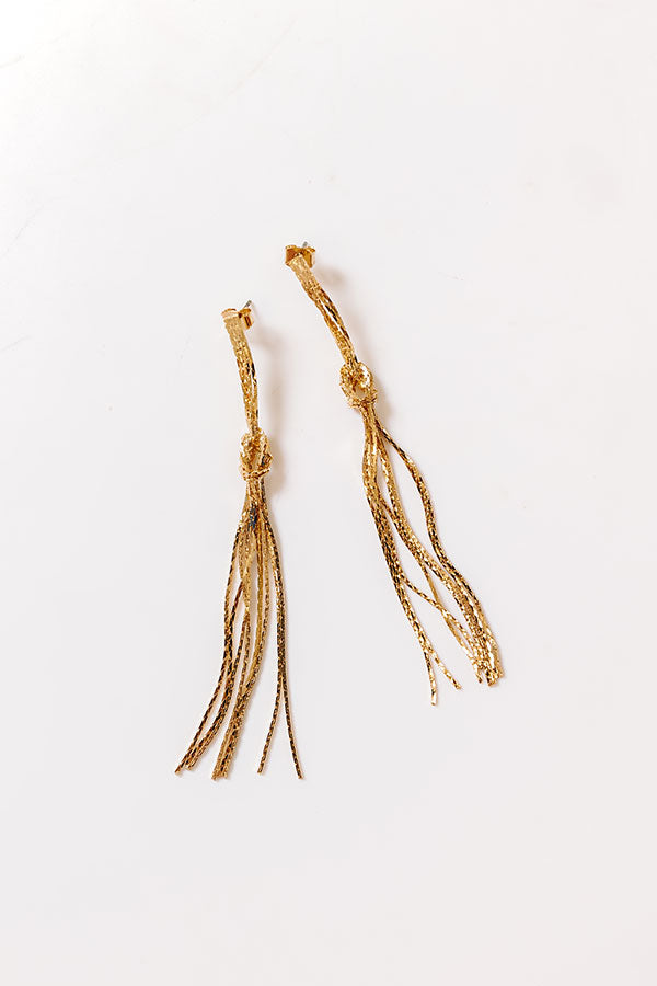 Feeling Chic Tassel Earrings Image - 2