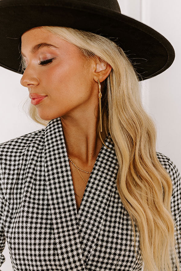 Feeling Chic Tassel Earrings Image - 1