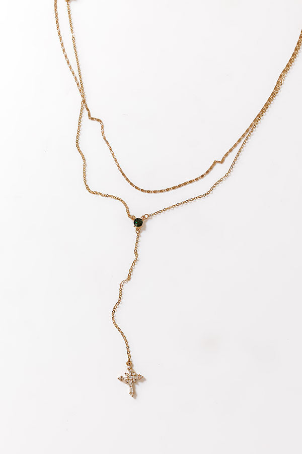 Full Of Faith Lariat Necklace Image - 1