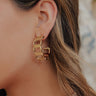 Feeling Artsy Hoop Earrings Image - 1