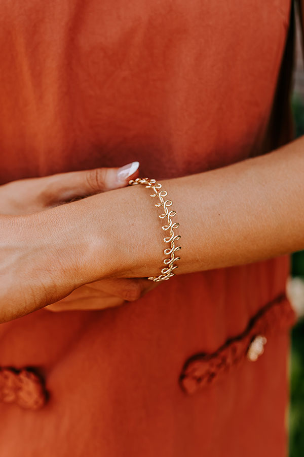 Golden Goddess Cuff Bracelet Image - 2