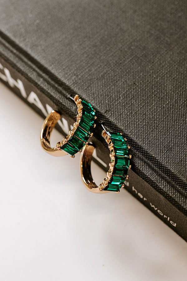 Sweet Showstopper Hoop Earrings
