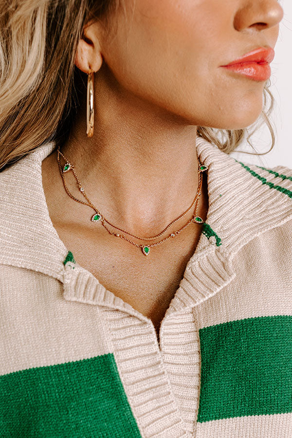 Gala Glam Layered Necklace Image - 2