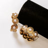 Chic Mindset Hoop Earrings in Pearl Image - 1
