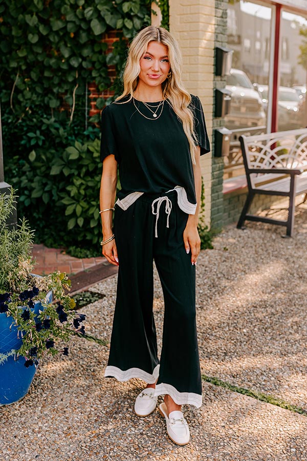 Paris Cafe Linen-Blend Top Image - 2